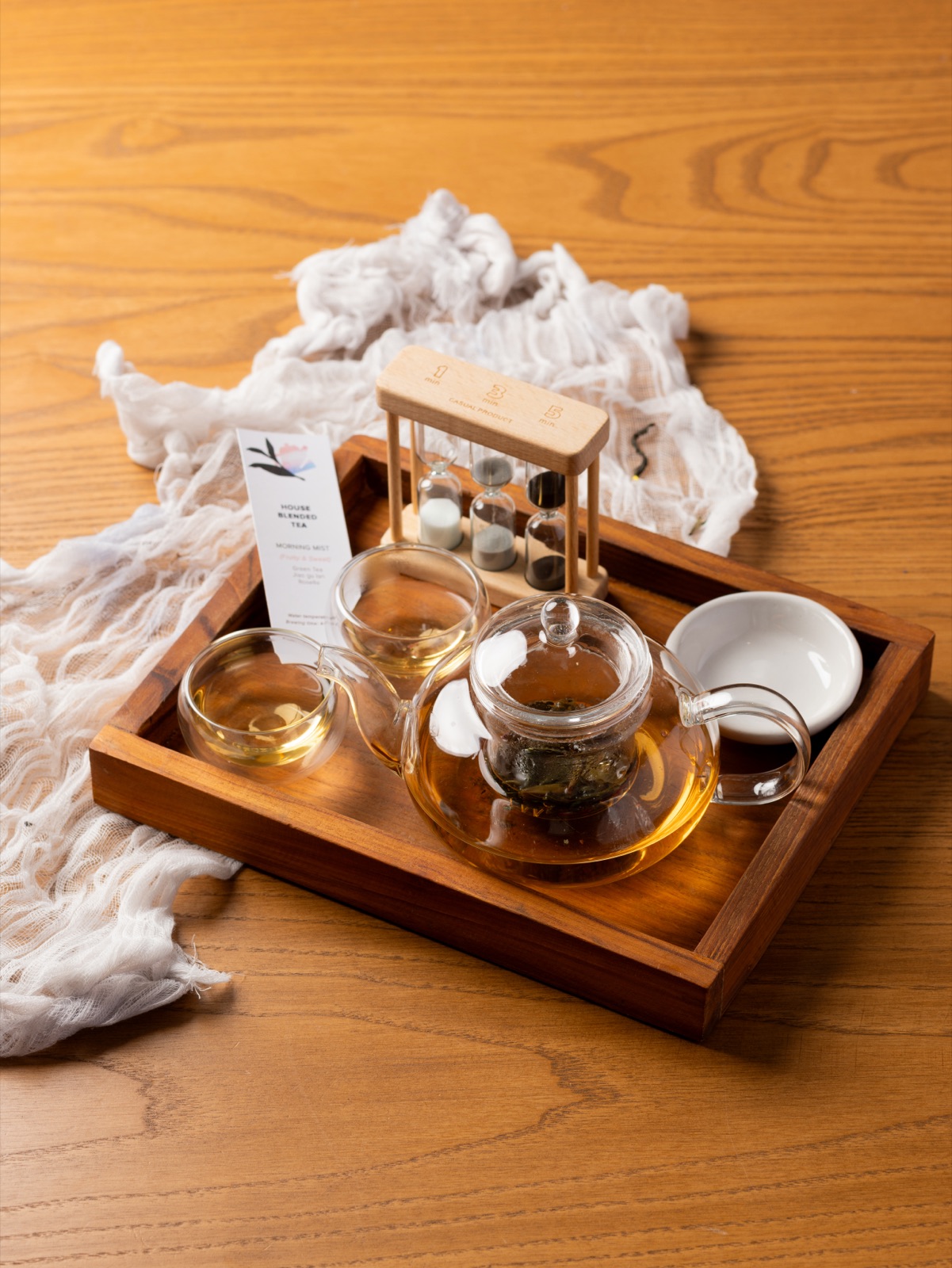 Toors signature tea, freshly brewed